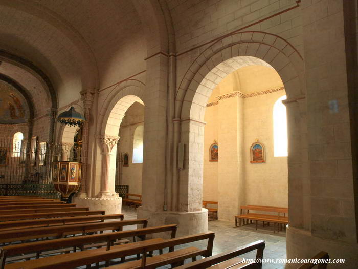 NAVE CENTRAL, LADO SUR HACIA LA CABECERA